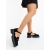 Pantofi casual dama negri din material textil Riena - Kalapod.net