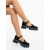 Pantofi casual dama negri din material textil Riena, 3 - Kalapod.net