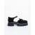 Pantofi casual dama negri din material textil Riena, 5 - Kalapod.net