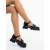 Pantofi casual dama negri din piele ecologica lacuita Riena, 3 - Kalapod.net