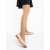 Balerini dama nude din material textil Arefa, 2 - Kalapod.net