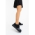 Pantofi casual dama negri din piele ecologica si material textil Senia - Kalapod.net