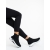 Pantofi sport dama negri cu alb din material textil Siara - Kalapod.net