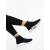 Pantofi sport dama negri cu alb din material textil Siara, 4 - Kalapod.net