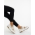 Pantofi sport dama bej din piele ecologica si material textil Lalona, 5 - Kalapod.net