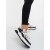 Pantofi sport dama albi cu negru din piele ecologica si material textil Lalona, 3 - Kalapod.net