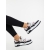 Pantofi sport dama albi cu negru din piele ecologica si material textil Lalona, 4 - Kalapod.net