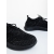 Pantofi sport dama negri cu insertii argintii din material textil Alenia, 8 - Kalapod.net