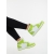 Pantofi sport dama albi cu verde din piele ecologica Reneva, 4 - Kalapod.net
