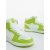 Pantofi sport dama albi cu verde din piele ecologica Reneva, 6 - Kalapod.net