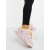 Pantofi sport dama roz cu galben din piele ecologica Osiana, 2 - Kalapod.net