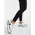 Pantofi sport dama alb cu negru din piele ecologica si material textil Revana - Kalapod.net