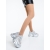 Pantofi sport dama cu platforma argintii din material textil Nareta, 3 - Kalapod.net