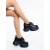 Pantofi casual dama negri din piele naturala Escara - Kalapod.net