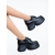 Pantofi casual dama negri din piele naturala Escara, 4 - Kalapod.net