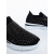 Pantofi sport dama negri din material textil  cu insertii argintii Vorana, 6 - Kalapod.net