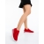 Pantofi sport dama rosii din material textil Vorana - Kalapod.net