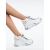 Pantofi sport dama albi din piele ecologica Esarai, 4 - Kalapod.net