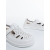 Pantofi casual dama albi din piele ecologica Neora, 6 - Kalapod.net