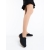 Balerini dama negri din material textil Rinaria, 2 - Kalapod.net