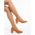 Pantofi dama cu toc camel din material textil Naraza, 3 - Kalapod.net