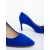 Pantofi dama cu toc albastri din material textil Lysana, 6 - Kalapod.net