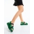 Sandale dama cu platforma verzi din piele ecologica si material textil Asavia - Kalapod.net Sandale dama cu platforma verzi din piele ecologica si material textil Asavia - Kalapod.net