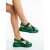 Sandale dama cu platforma verzi din piele ecologica si material textil Asavia, 3 - Kalapod.net Sandale dama cu platforma verzi din piele ecologica si material textil Asavia, 3 - Kalapod.net