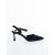 Pantofi dama cu toc negre din material textil Ziania, 5 - Kalapod.net