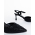 Pantofi dama cu toc negre din material textil Ziania, 6 - Kalapod.net