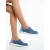 Pantofi casual dama albastri din material textil Midona, 2 - Kalapod.net