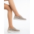 Pantofi casual dama bej inchis din material textil Manara, 4 - Kalapod.net