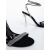 Sandale dama cu toc negre din material textil Zerona, 6 - Kalapod.net