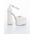 Pantofi dama cu toc bej deschis din material textil Letema, 5 - Kalapod.net
