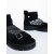 Sandale dama negre din material textil Tenea, 6 - Kalapod.net