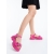 Sandale dama fucsia din piele ecologica Hanada - Kalapod.net Sandale dama fucsia din piele ecologica Hanada - Kalapod.net