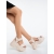 Sandale dama cu platforma bej din piele ecologica Nahara, 3 - Kalapod.net Sandale dama cu platforma bej din piele ecologica Nahara, 3 - Kalapod.net