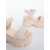 Sandale dama cu platforma bej din piele ecologica Nahara, 6 - Kalapod.net Sandale dama cu platforma bej din piele ecologica Nahara, 6 - Kalapod.net