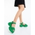 Sandale dama cu platforma verzi din piele ecologica Hanika, 3 - Kalapod.net Sandale dama cu platforma verzi din piele ecologica Hanika, 3 - Kalapod.net