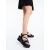Sandale dama cu platforma negre din piele ecologica Hanaka, 3 - Kalapod.net Sandale dama cu platforma negre din piele ecologica Hanaka, 3 - Kalapod.net