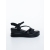 Sandale dama cu platforma negre din piele ecologica Hanaka, 5 - Kalapod.net Sandale dama cu platforma negre din piele ecologica Hanaka, 5 - Kalapod.net