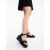 Sandale dama cu platforma negre din piele ecologica Kandria, 2 - Kalapod.net Sandale dama cu platforma negre din piele ecologica Kandria, 2 - Kalapod.net