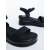 Sandale dama cu platforma negre din piele ecologica Kandria, 6 - Kalapod.net Sandale dama cu platforma negre din piele ecologica Kandria, 6 - Kalapod.net