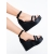 Sandale dama cu platforma negre din material textil Arcava, 4 - Kalapod.net