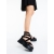 Sandale dama cu platforma negre din material textil Mahana, 2 - Kalapod.net Sandale dama cu platforma negre din material textil Mahana, 2 - Kalapod.net