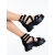 Sandale dama cu platforma negre din material textil Mahana, 4 - Kalapod.net Sandale dama cu platforma negre din material textil Mahana, 4 - Kalapod.net