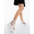 Sandale dama cu platforma albe din piele ecologica Hanalia, 3 - Kalapod.net Sandale dama cu platforma albe din piele ecologica Hanalia, 3 - Kalapod.net
