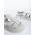 Sandale dama cu platforma bej din piele ecologica Varaha, 6 - Kalapod.net