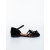 Sandale dama negre din material textil Dezara, 5 - Kalapod.net