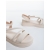 Sandale dama cu platforma bej din piele ecologica Padana, 6 - Kalapod.net Sandale dama cu platforma bej din piele ecologica Padana, 6 - Kalapod.net